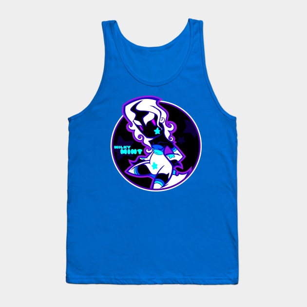 Milky Mint  Orb Tank Top by RebelTaxi